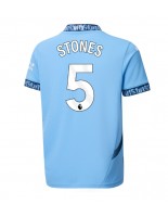 Manchester City John Stones #5 Domácí Dres 2024-25 Krátký Rukáv